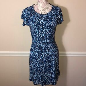 Lilly Pulitzer Small Blue Cotton Smocked Dress